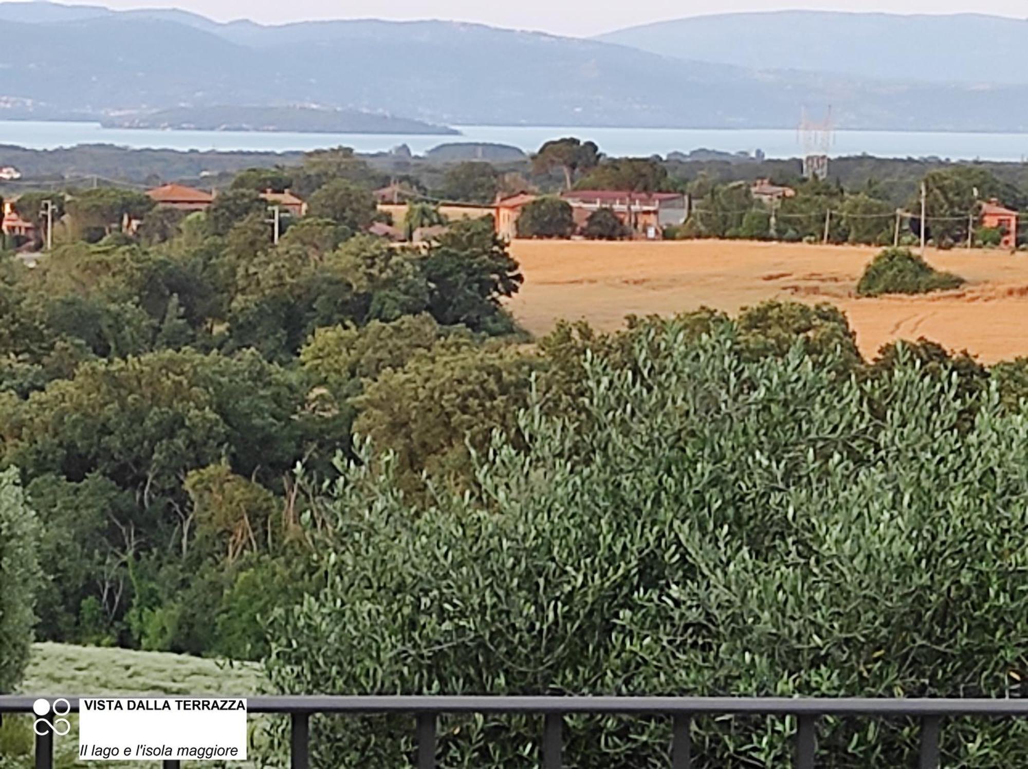 Casa Nuova Tra Umbria E Toscana Con Vista Lago Apartment Castiglione del Lago Exterior photo